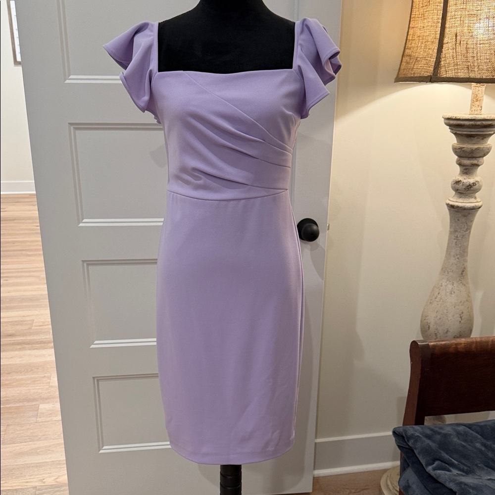 Calvin Klein Lilac Mini Dress